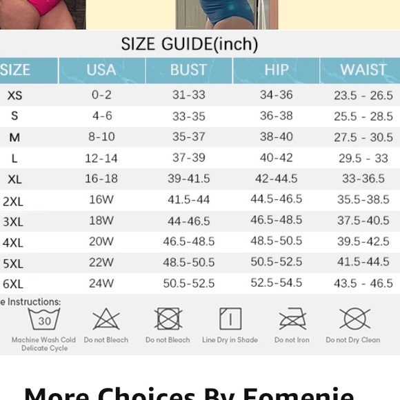 Eomenie Women's One Piece Swimsuits Tummy Control Cutout High Waisted L slimming - Picture 7 of 7